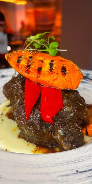 Plato comida foto vertical